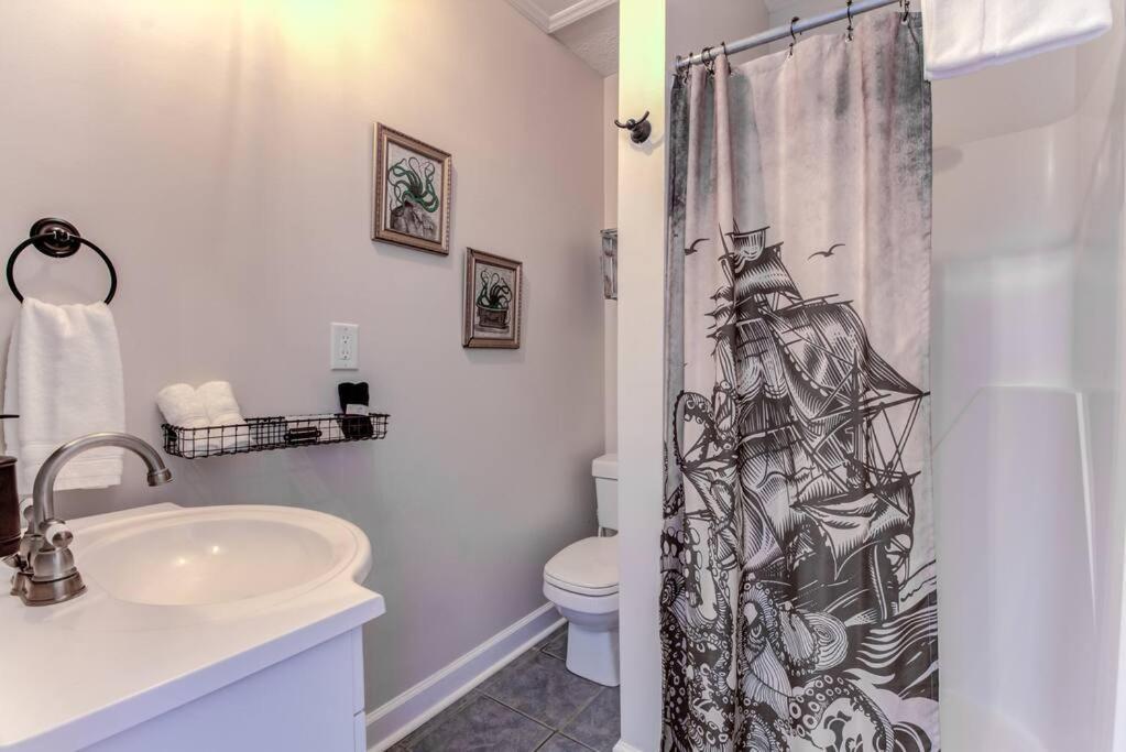 캐롤라이나비치 Kraken'S Den * Oceanview * Steps To Ocean * Pool 아파트 외부 사진