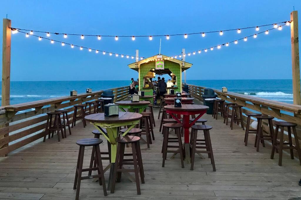 캐롤라이나비치 Kraken'S Den * Oceanview * Steps To Ocean * Pool 아파트 외부 사진